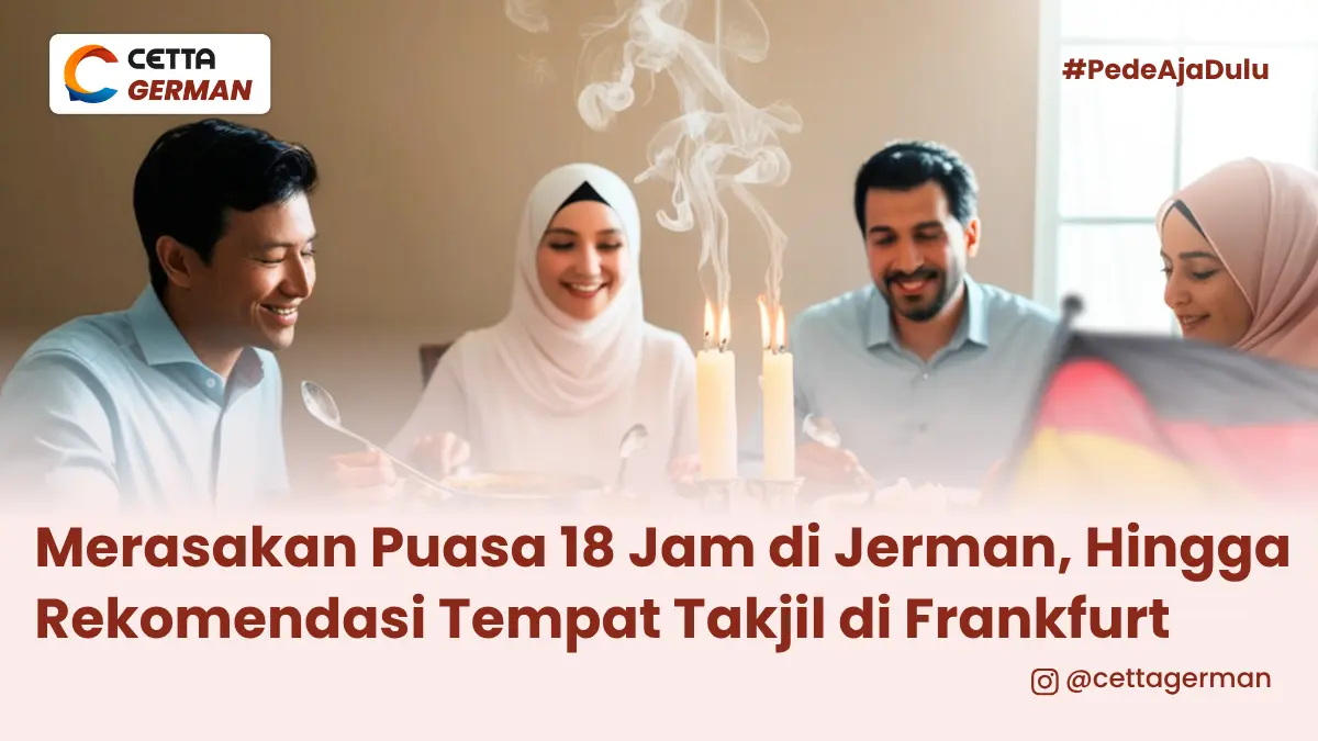 keluarga yang tampak sedang menghadap hidangan menunggu berbuka puasa