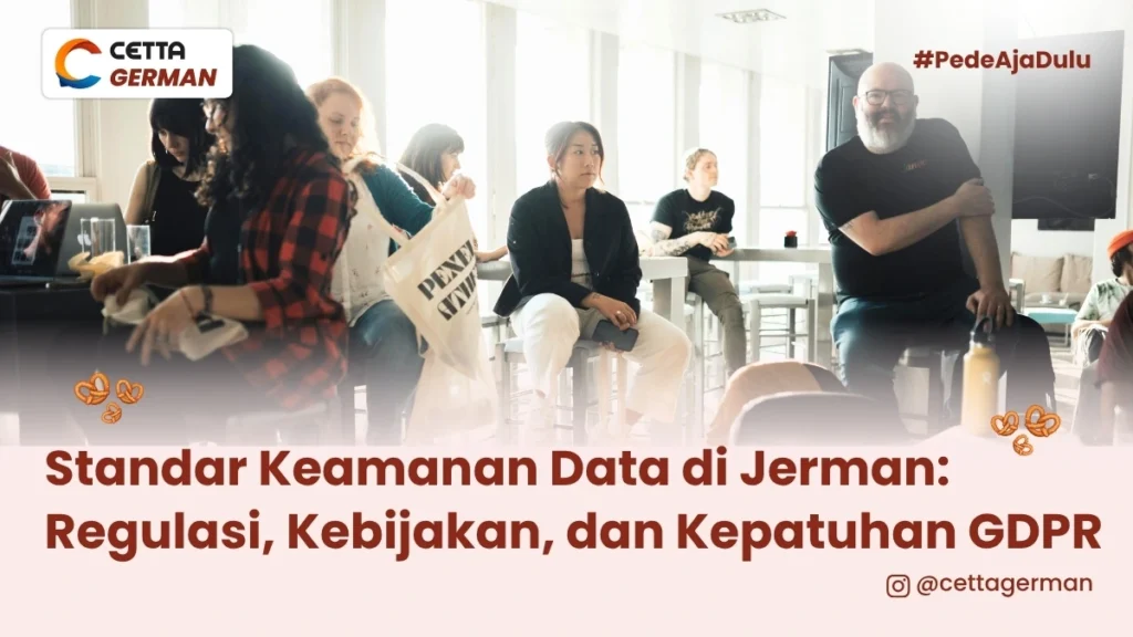 potret tempat untu mengatur standar keamanan data di Jerman