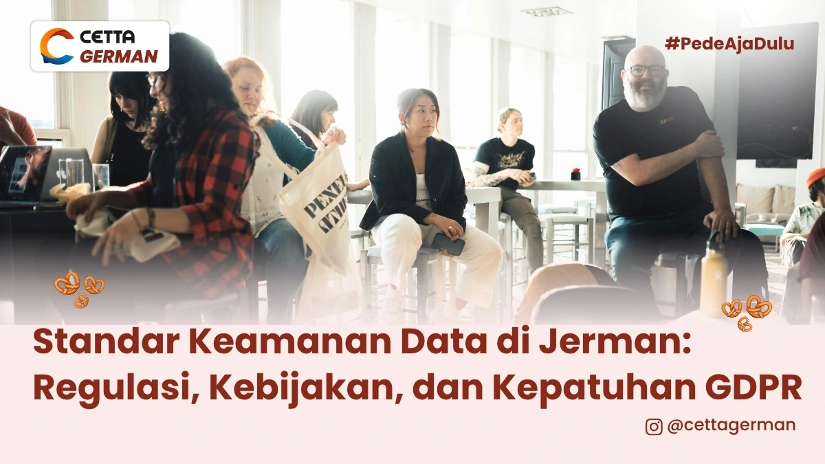 potret tempat untu mengatur standar keamanan data di Jerman