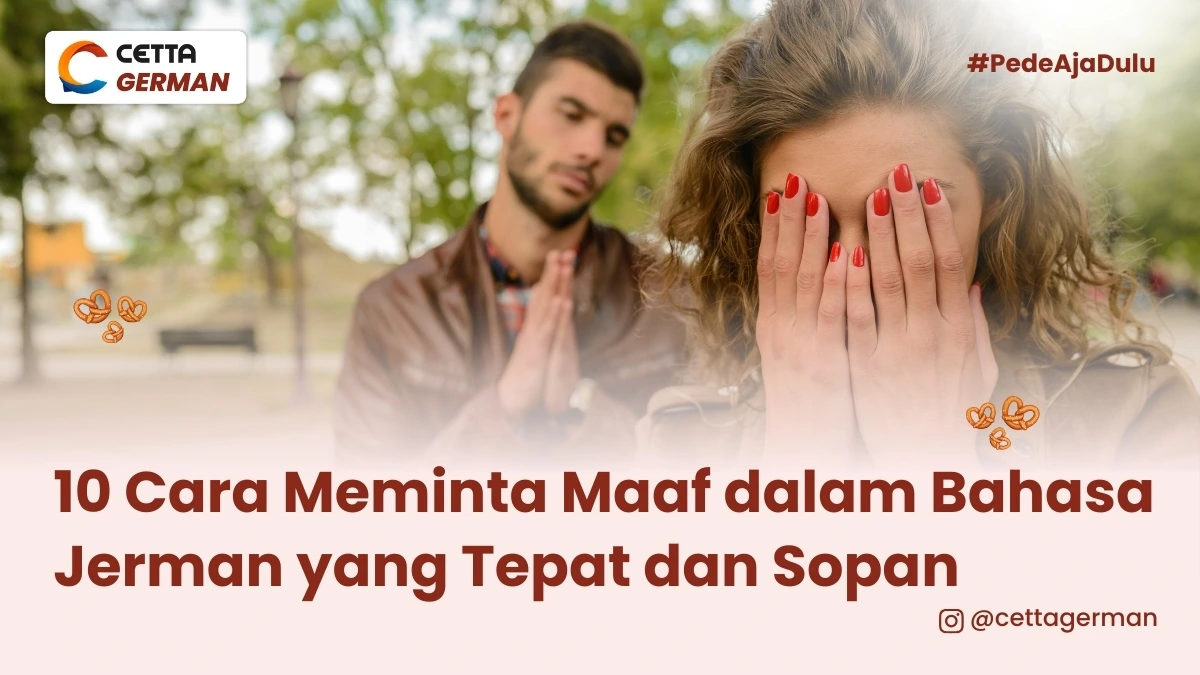 potret seorang laki-laki yang meminta maaf dalam bahasa Jerman kepada pasangan|ilustrasi orang yang bilang maaf dalam bahasa Mandarin