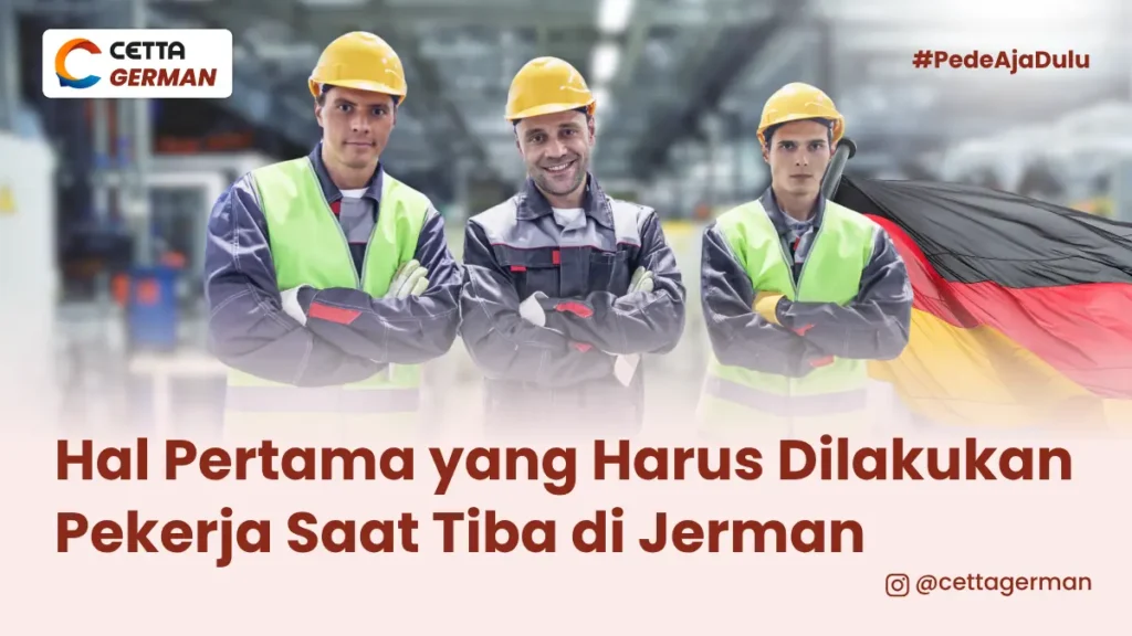 sekelompok pekerja dengan pakaian safety