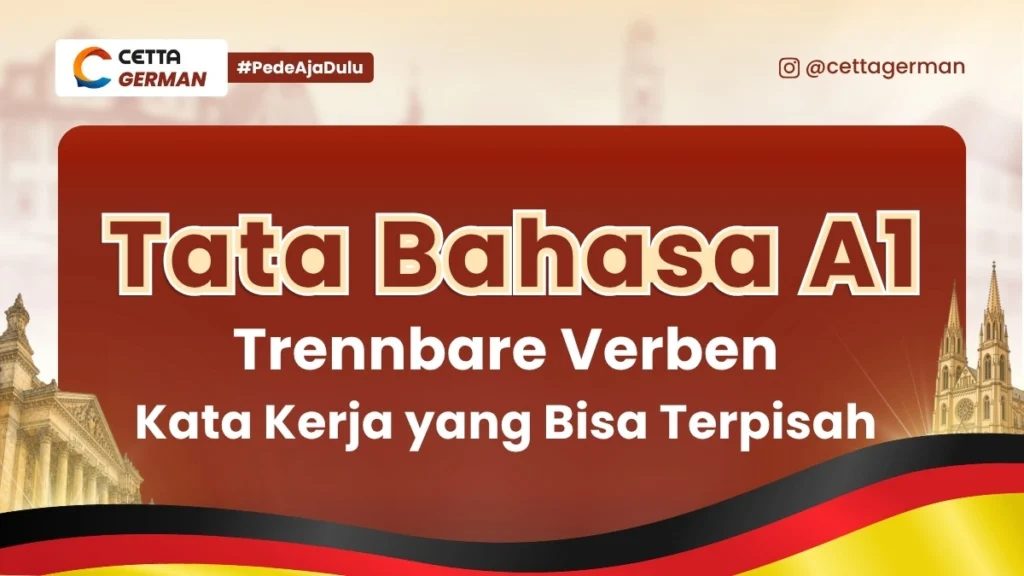 Tata Bahasa A1 Trennbare Verben