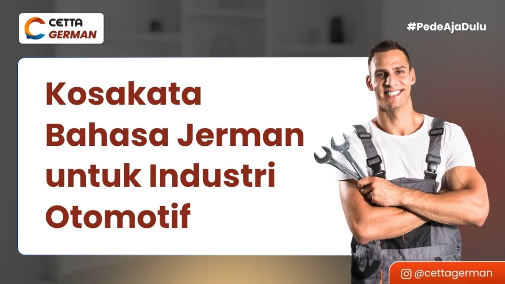 seorang lelaki memegang kunci dan mengenakan pakaian bengkel