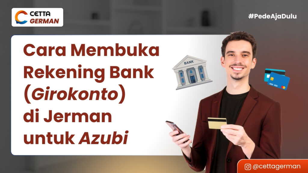 Cover Cara Membuka Rekening Bank Girokonto di Jerman untuk AzubI